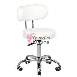 Scaun pentru pedichiura, salon, model KB 007 alb, art ACP 119727